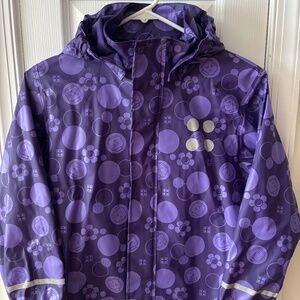 Rain Jacket kids (LEGO),  EUR size 140,  purple,